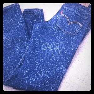 Girls Levi Skinny Jeans 2